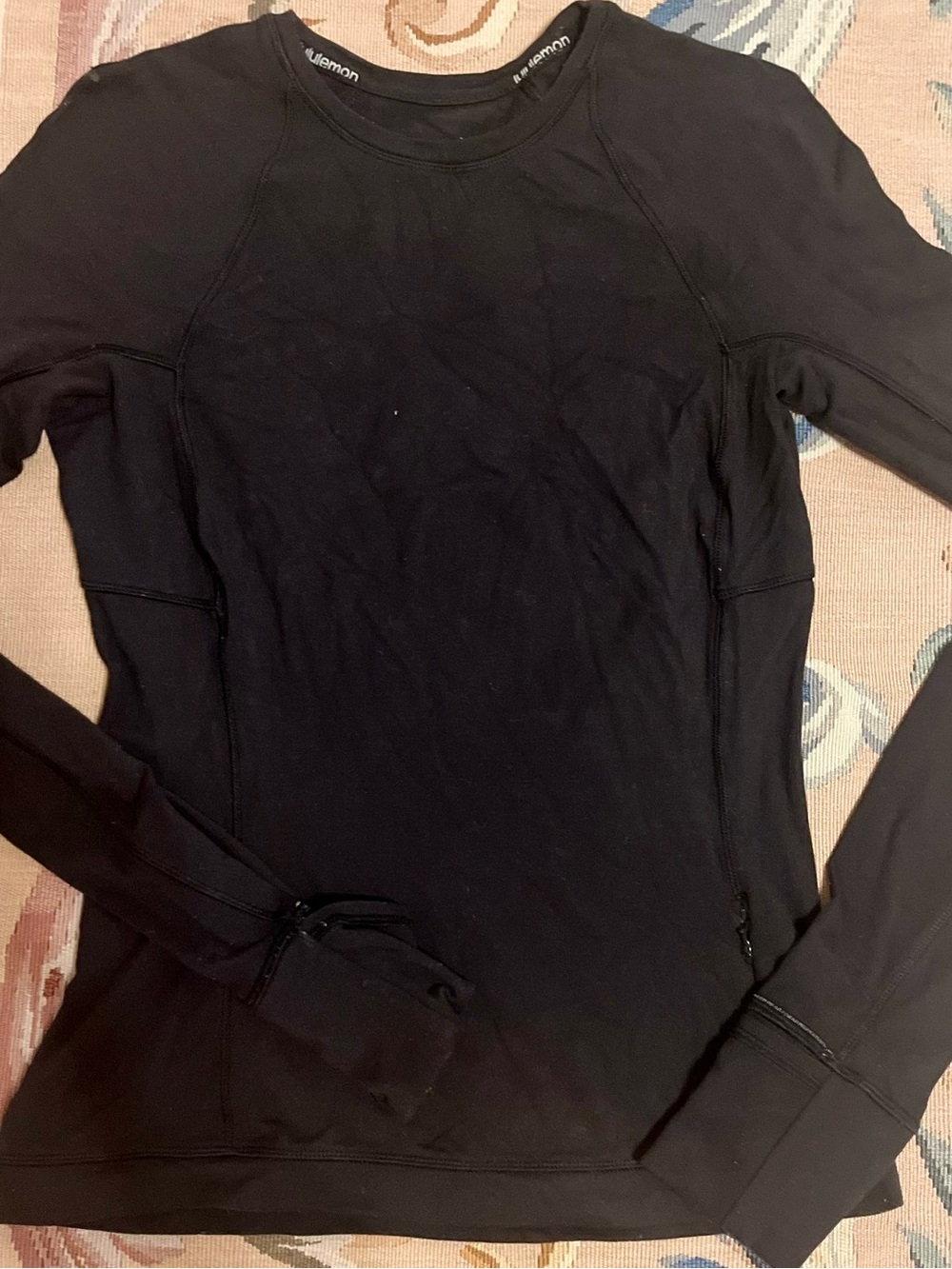 It’s Rulu Long-Sleeve Shirt Size 4 Black
